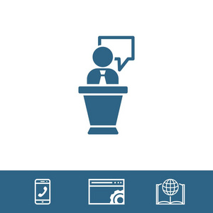 麦克风矢量图讲台麦克风图标股票矢量图平面设计照片