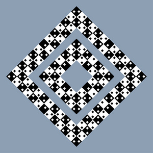 视觉欺骗-现代光学错觉.滑稽和不可能的形状谜语照片