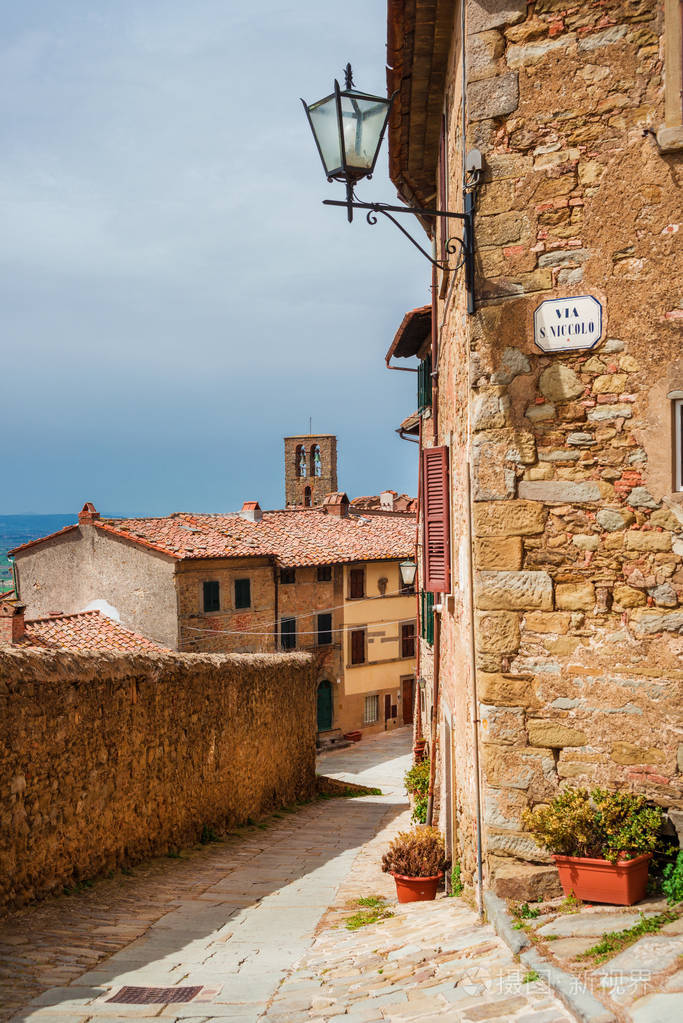 托斯卡纳中世纪小镇