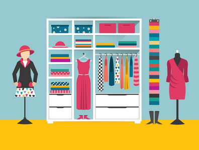 服装店矢量图服装店.精品室内.平面设计矢量图.平面设计矢量图照片