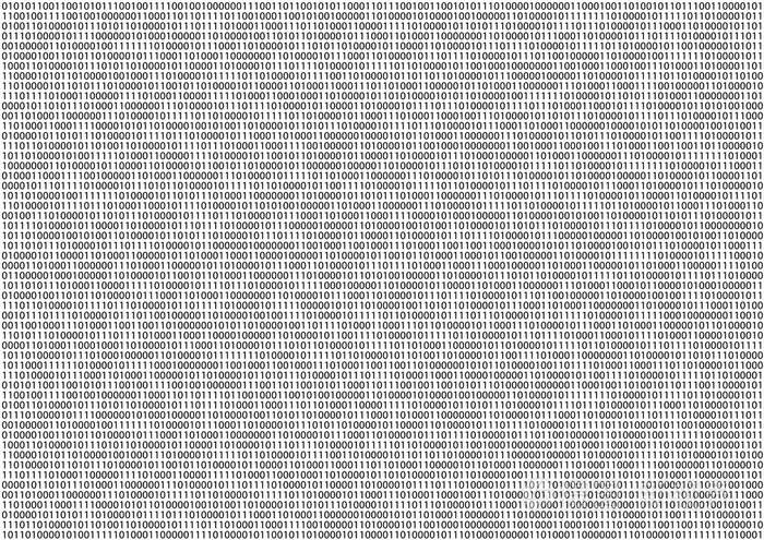 二进制代码屏幕