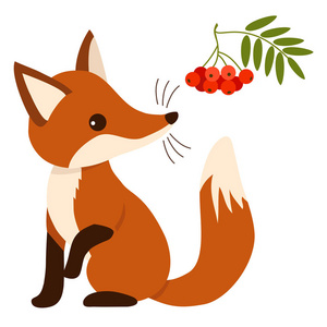 可爱卡通狐狸图片