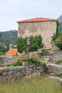 古城墙的废墟图片