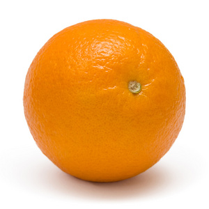 一个橙色水果