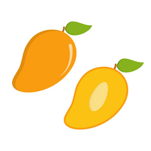 成熟的芒果水果