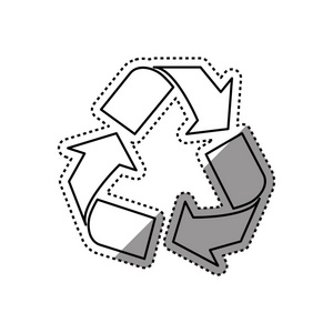 回收生态符号