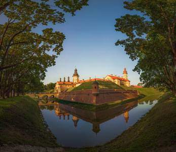 涅斯维日城堡。白俄罗斯
