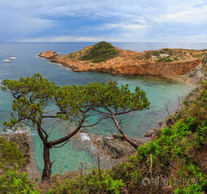 夏季海湾西班牙。