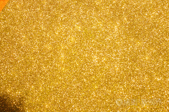 金色闪光抽象闪亮的金色光芒