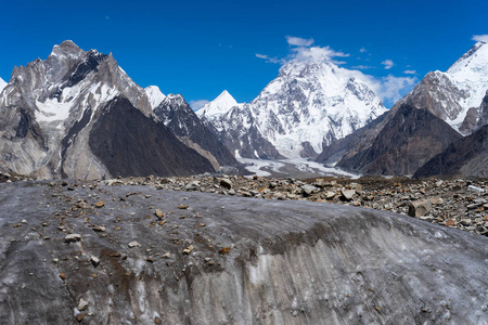 K2 山背后墓葬冰川，K2 迷航，巴基斯坦