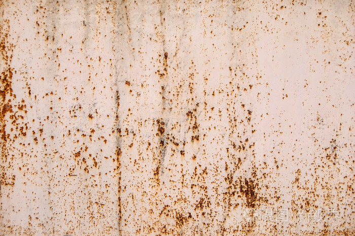 生锈的金属的质感