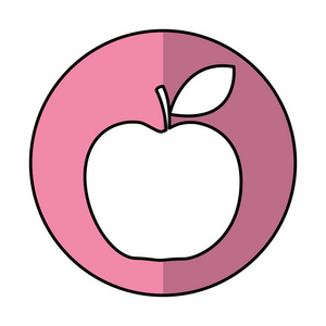 苹果新鲜水果图标