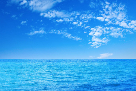 清除蓝色的大海图片