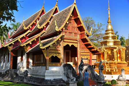 泰国清迈佛教寺庙