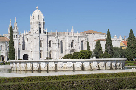 修道院的热罗尼姆斯在里斯本，葡萄牙
