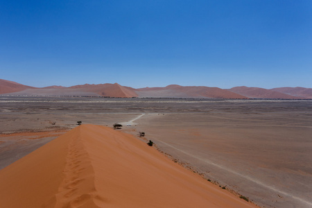 在 sossusvlei 纳米比亚沙丘 45