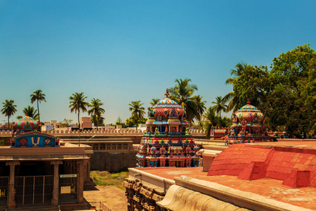 寺庙的斯里兰卡 Ranganathaswamy 在这里