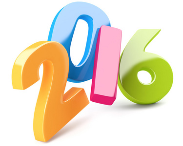2016 新的年份数位