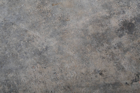 粗糙的灰色岩石纹理, 混凝土地板与污渍和坑痕