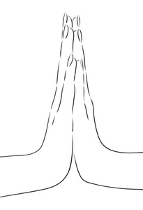 两个女人祷告图片