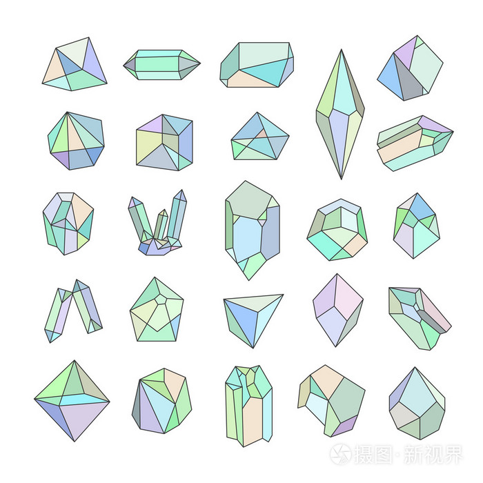 几何形状.新潮时髦复古背景