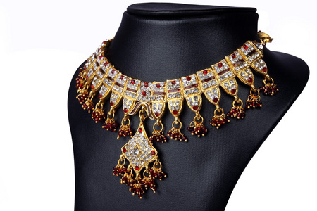 印度传统的金项链