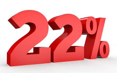 折扣22%.照片