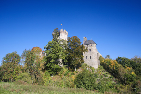 在美妙，莱茵兰普法尔茨，德国的 Kasselburg 城堡
