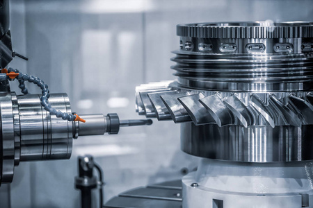 铣床金属加工数控铣床照片