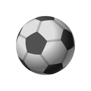 橄榄球图标, soccerball, 被隔绝在白色 backgriund, 向量例证