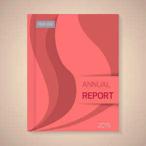 年度报告包括矢量图图片