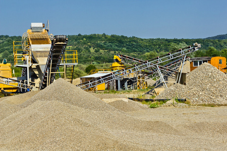 沙和砾石生产