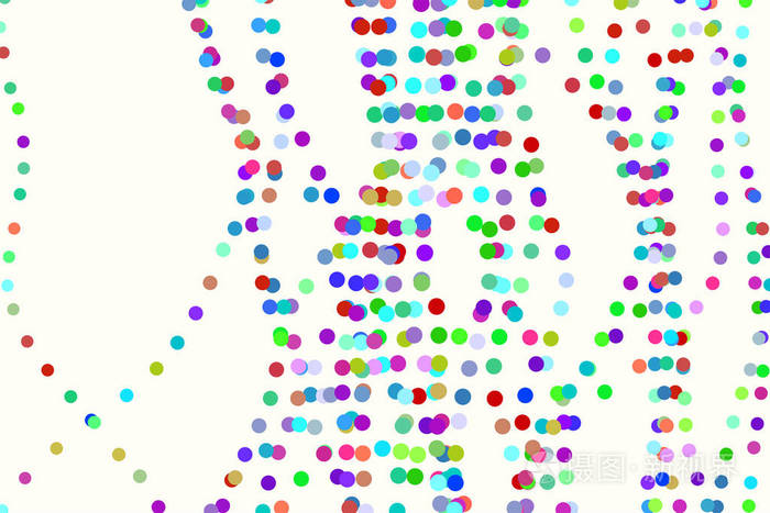 颜色抽象圆气泡球形或椭圆型基因