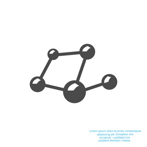 分子复合 web 图标