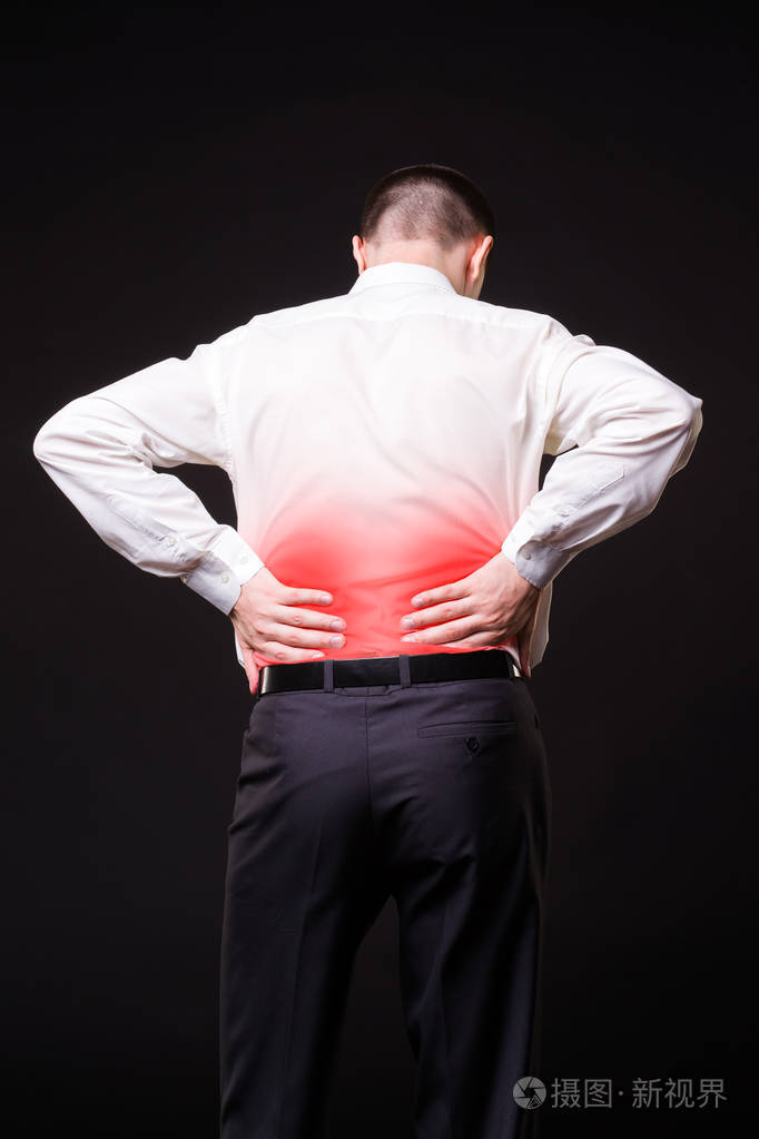 背痛,肾脏炎症, 疼痛在人的身体