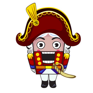 老风格胡桃夹子图片