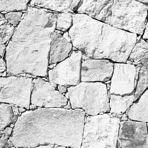 概念或概念的白色石头，岩石或石古或旧墙纹理背景