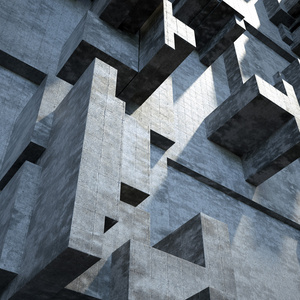 抽象黑色几何背景照片