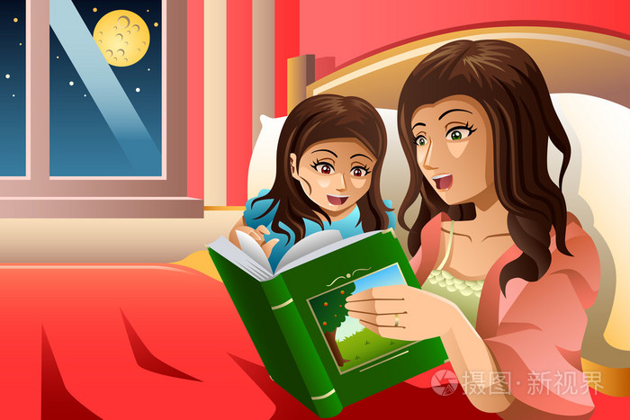 妈妈讲睡前故事