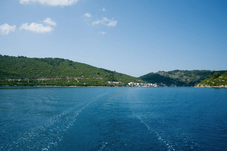 美丽的亚得里亚海海景