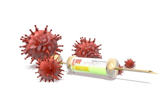 病毒模型和艾滋病毒疫苗注射器