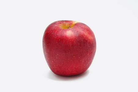 红色苹果果在白色背景, 分离样式