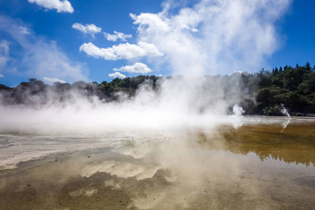 Waiotapu 蒸湖, 奥克兰, 新西兰