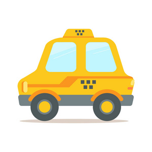 出租车矢量图图片