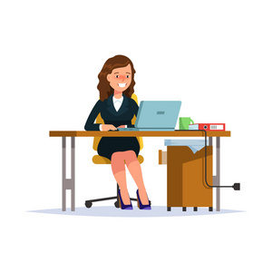 办公室秘书图片-办公室秘书素材-办公室秘书插画-摄图新视界