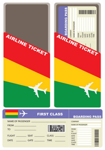 飞机机票头等舱在玻利维亚图片