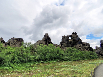 Dimmuborgir 冰岛风景2017