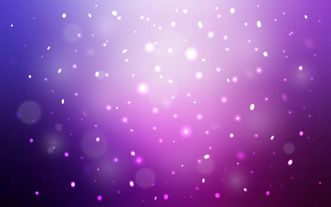 粉红色背景与雪花浅紫色, 粉红色矢量背景与圣诞雪花照片