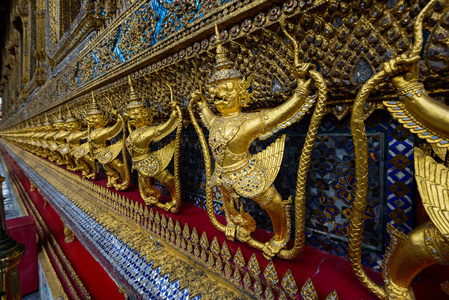在曼谷，泰国大皇宫