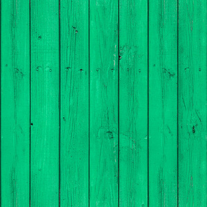 绿色的旧木背景，画木材纹理